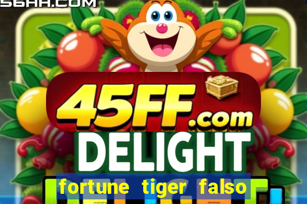 fortune tiger falso para brincar